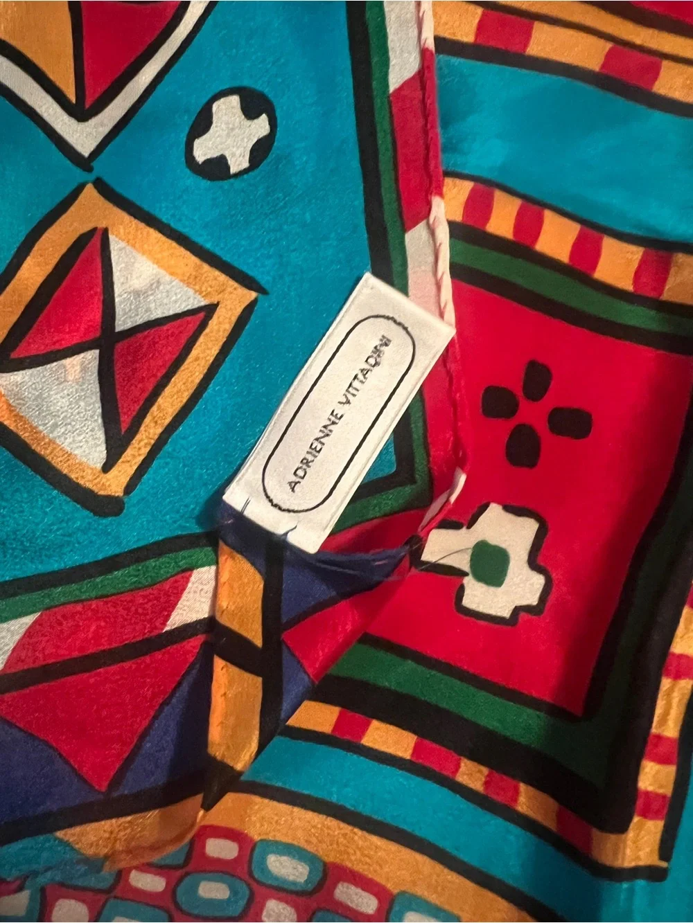 Vtg Adrienne Vittadini scarves set of 3